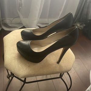 Barney’s New York Platform Black Heels